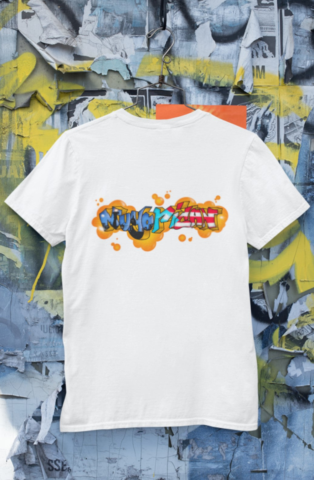 Nuyorican Graffiti – Orange Cloud + Skyline Edition