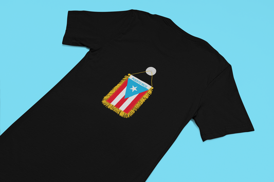 PR Car Flag - Red White SkyBlue Edition